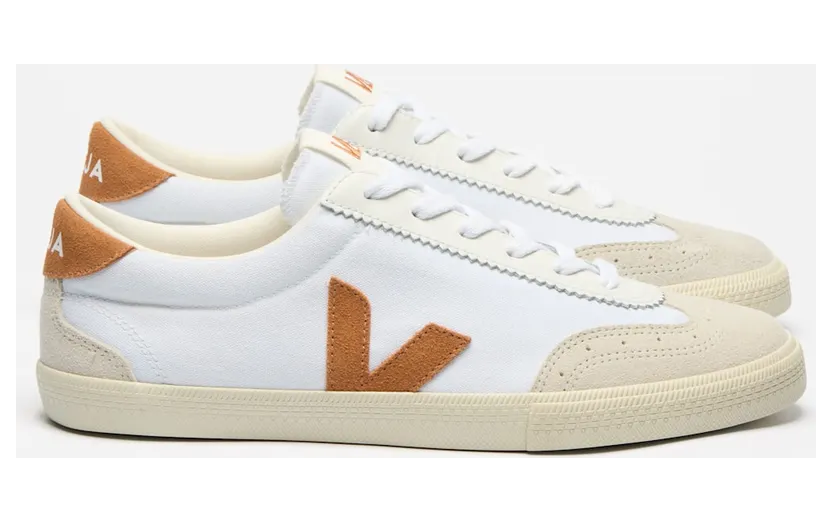 VEJA Volley canvas sneakers met wit nummer (VO0103863)