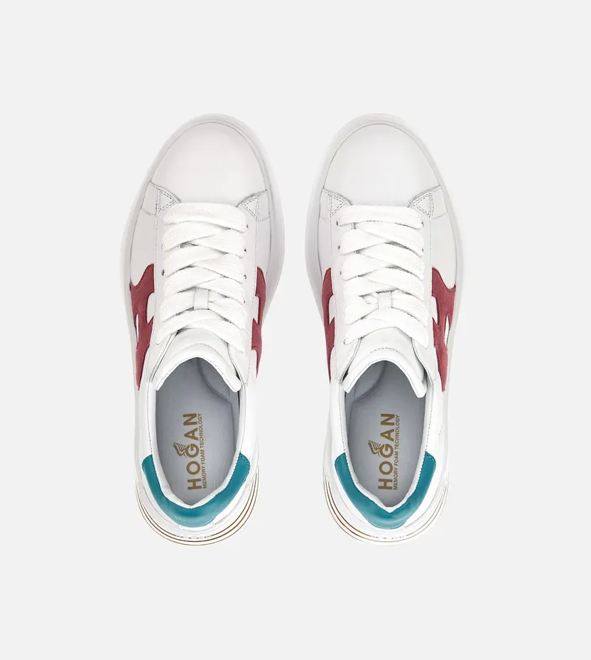 Hogan Rebel White Red Light Blue (HXW5640DN61B5V0SY5) (3)