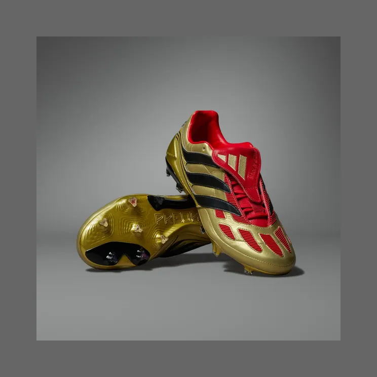 adidas Predator Precision FG Zinedine Zidane Gold Metallic Made in Germany (IH0944)
