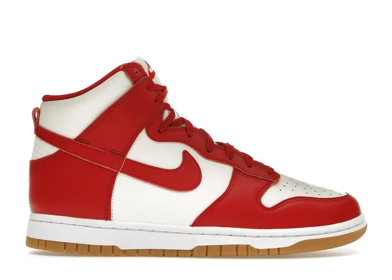 Nike Dunk High Sail Gym Red Gum (DD1869-114)