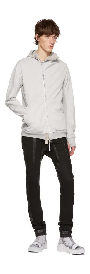 Boris Bidjan Saberi SSENSE Exclusive Grey Bamba 3.1 Sneakers (SSNSx18) (5)