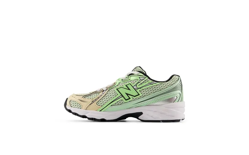 New Balance 740 Bungee Lace Mint Flash Ash Wood Lab Green (PZ740YC)