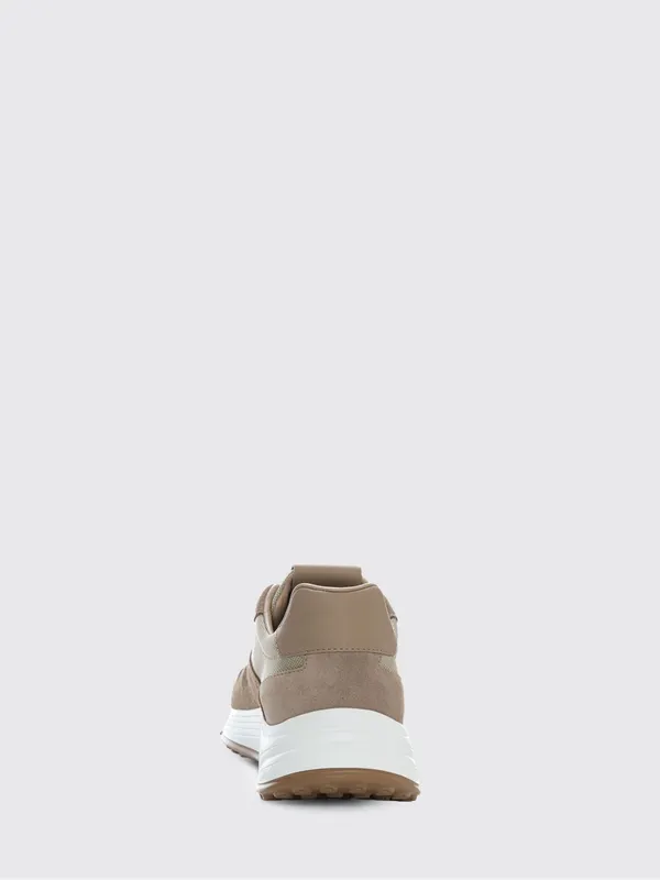 Hogan Hyperlight Suede and Mesh Sneakers Beige (HXM5630FK6HUG00ZCU) (2)