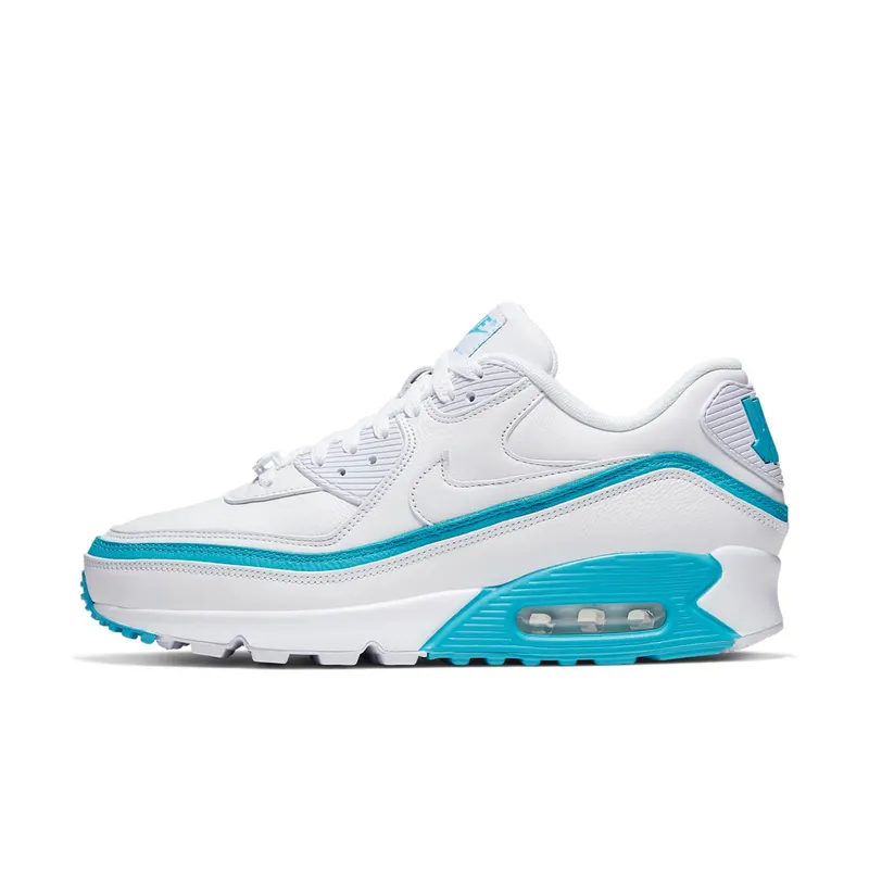 Nike Air Max 90 Undefeated White Blue Fury White/Blue Fury (CJ7197-102)