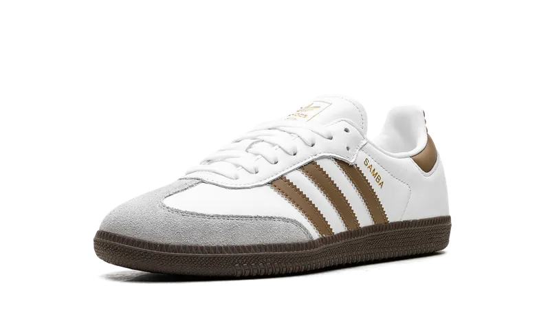 Adidas Samba OG “Cloud White / Brown Desert” (JH8796)