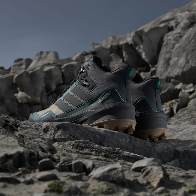 Adidas Terrex Skychaser Mid GORE-TEX Hiking Cardboard / Core Black / Preloved Teal (JQ9927)