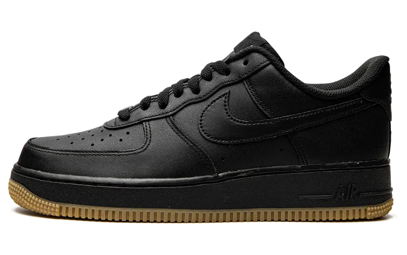 Nike Air Force 1 Low ’07 “Black Gum” (DZ4404-001)