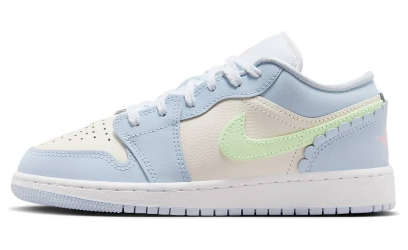 Air Jordan One Low Half Blue / Sail / White (IB7113-403)