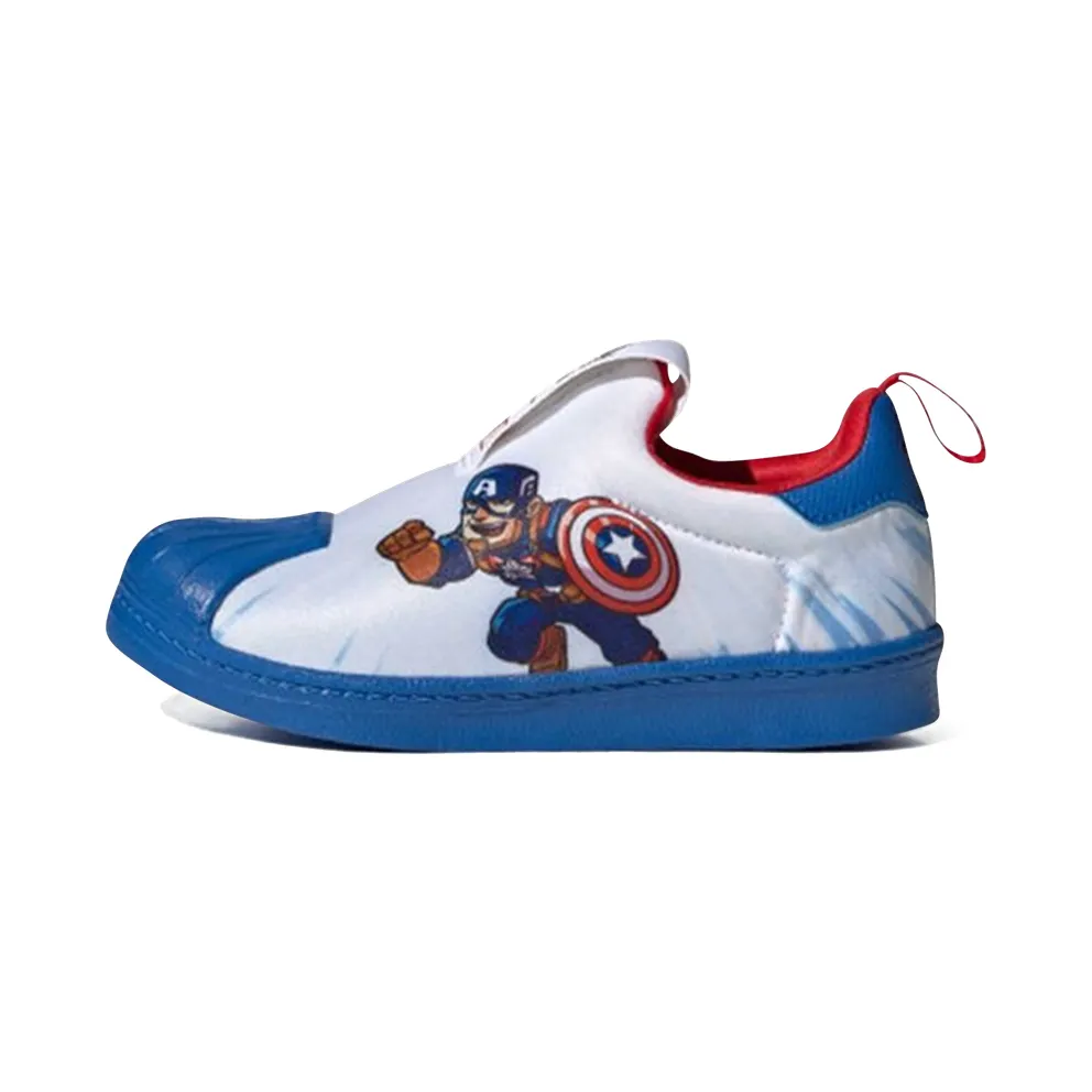 Adidas x Marvel Superstar 360 Shoes “Captain America” (FX4879)