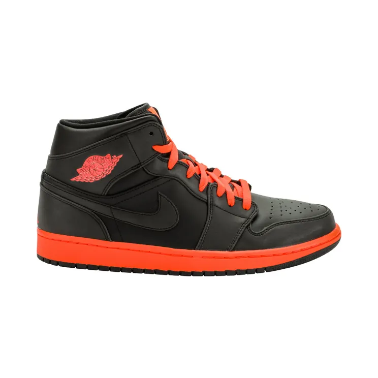 Air Jordan 1 Mid Black Infrared (554724-043)