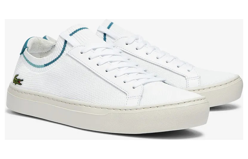 Lacoste Herren-Sneakers LA PIQUÉE Weiss (41CMA0032-W56)