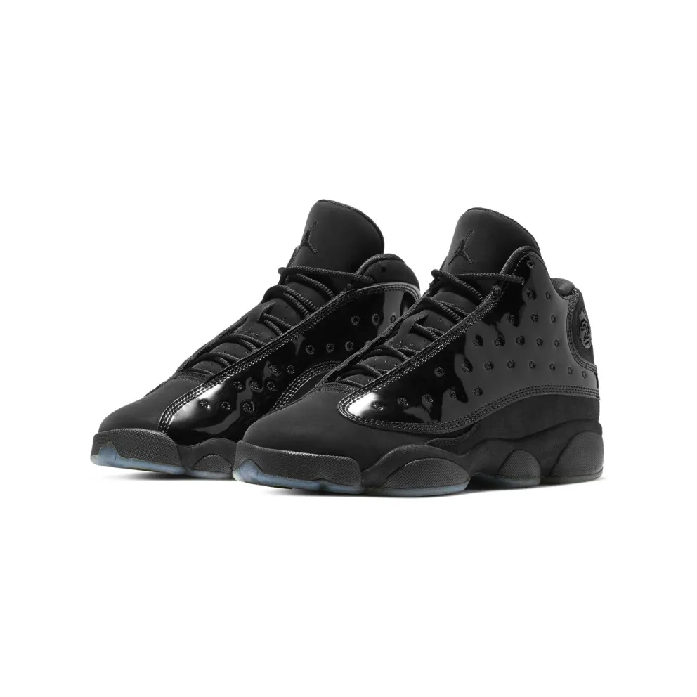 Jordan 13 Retro Cap and Gown (GS) Black/Black (884129-012)