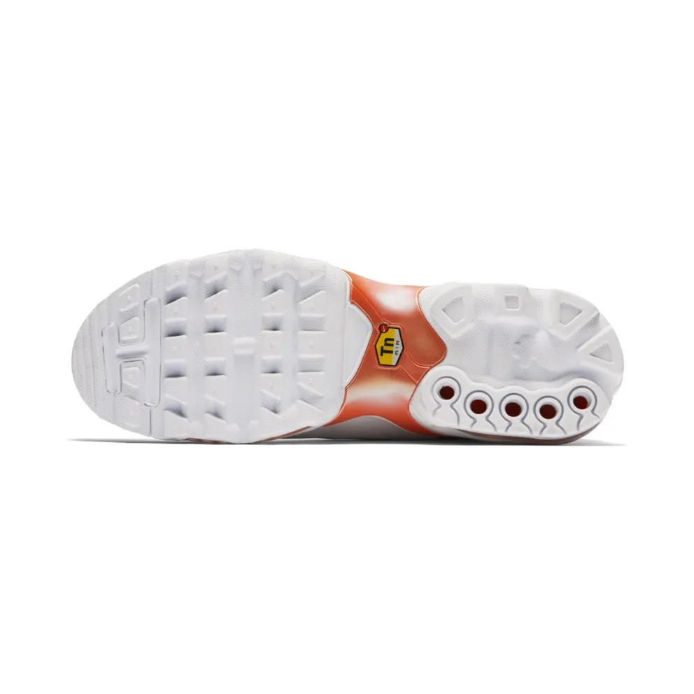 Nike Mercurial TN “White / Total Orange / Metallic Silver” (AQ0242-100)