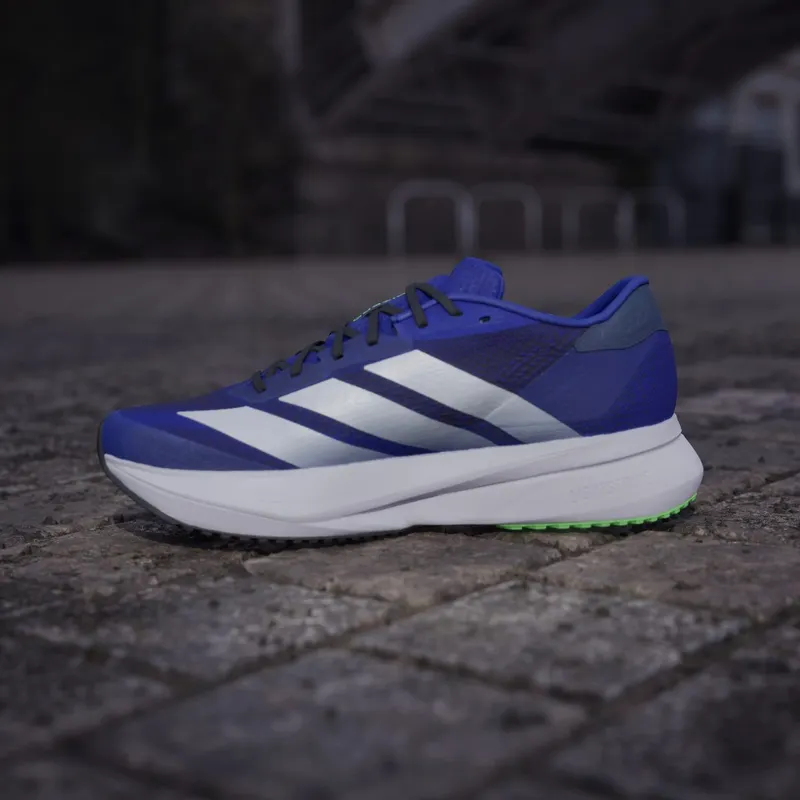 Adidas Adizero SL 2 Lucid Blue / Cloud White / Lime Burst (JQ0347)