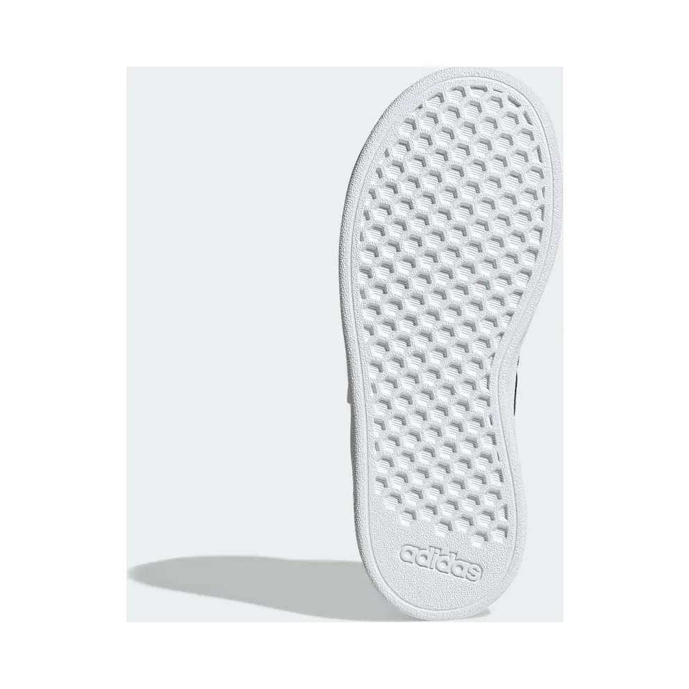 Adidas Grand Court Lifestyle Court Elastic Lace and Top Strap Cloud White / Core Black / Core Black (GW6521)