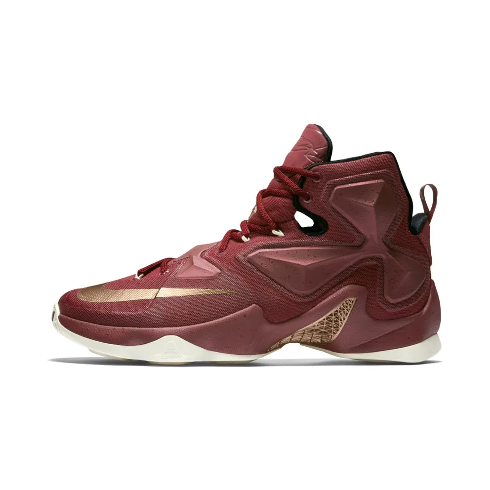 Nike LeBron 13 Bronze Team Red/Metallic Red Bronze-Black (807219-690)