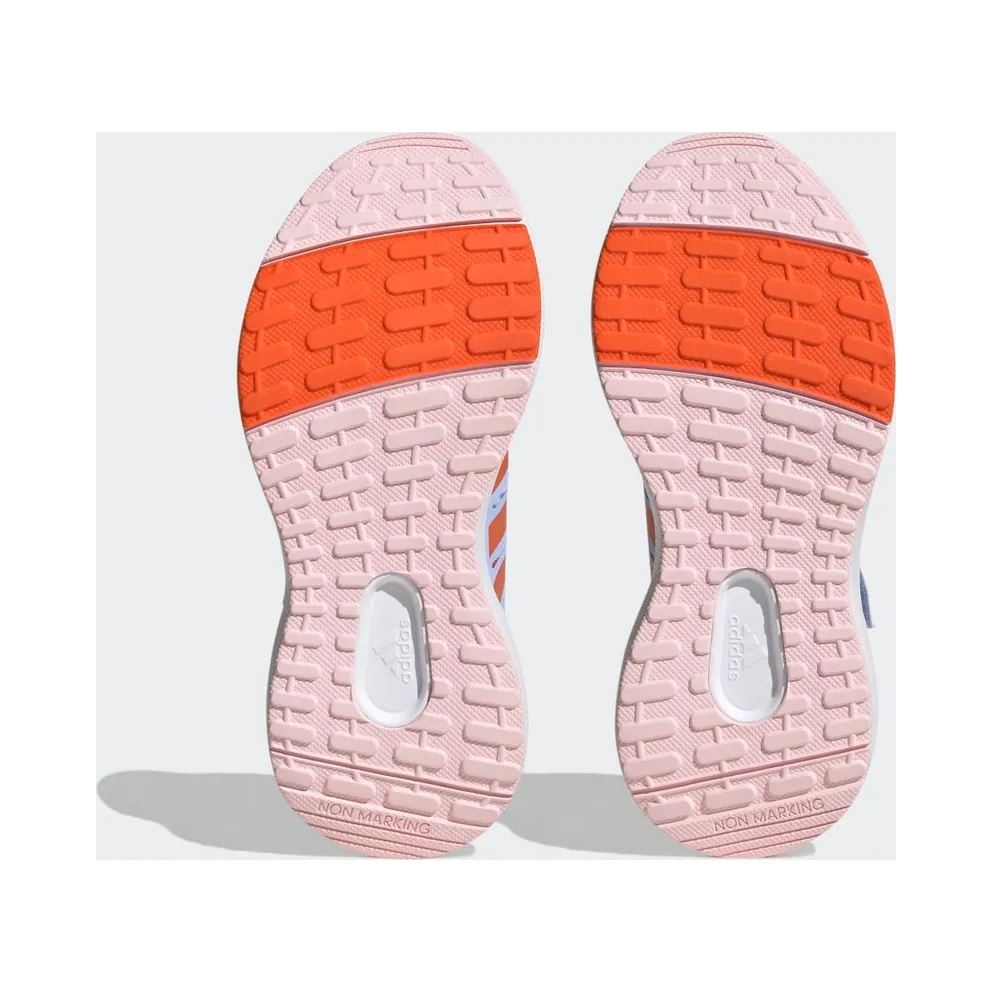 Adidas adidas x Disney FortaRun 2.0 Moana Cloudfoam Sport Running Elastic Lace Top Strap Blue Dawn / Semi Impact Orange / Cloud White (HP8999)