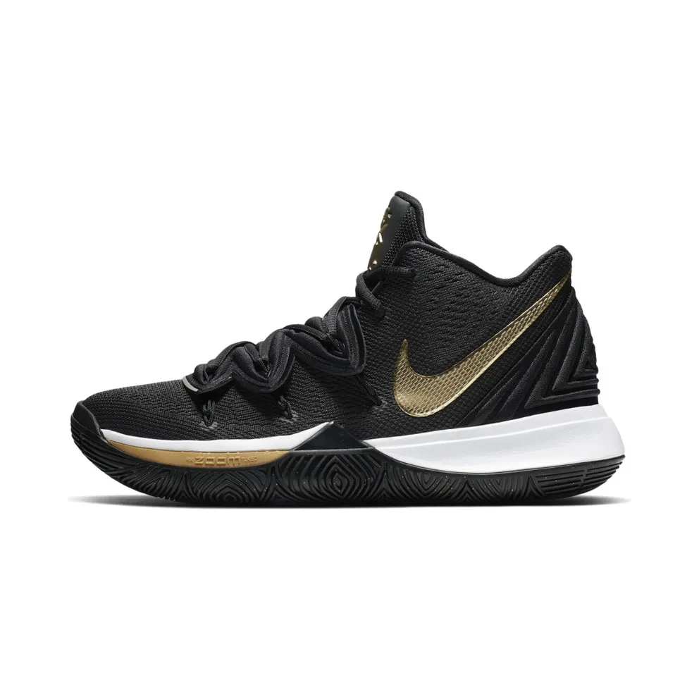 Nike Kyrie 5 Black Metallic Gold Black/Metallic Gold-White (AO2918-007)