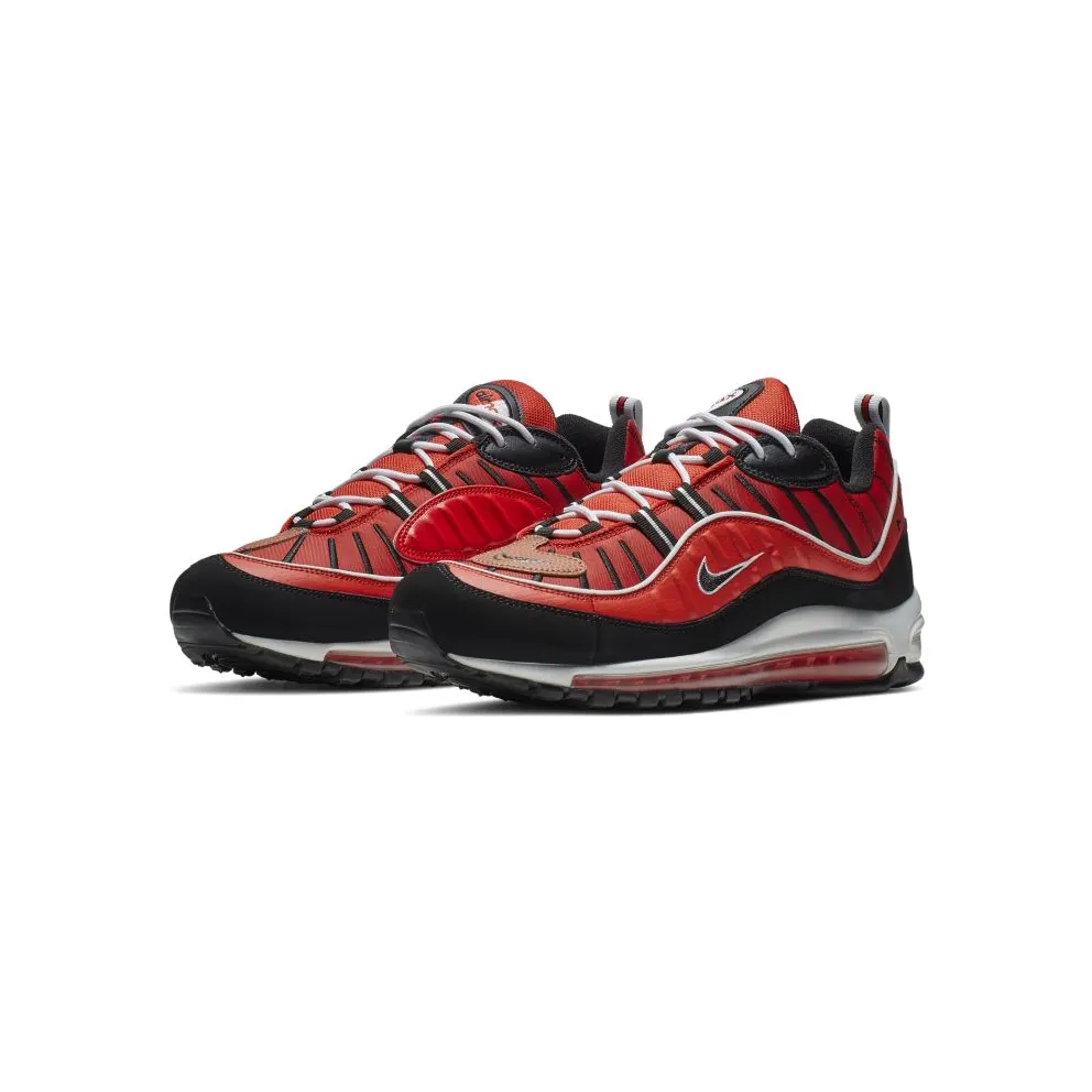 Nike Air Max 98 Habanero Red Black Habanero Red/Black-White-Metallic Gold (640744-604)