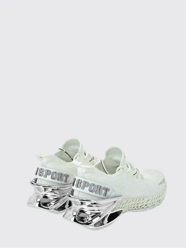 Plein Sport Thunder Force Gen. X-01 Mesh Low-Top Sneakers White (FABSUSC0335PTE003N0191) (2)
