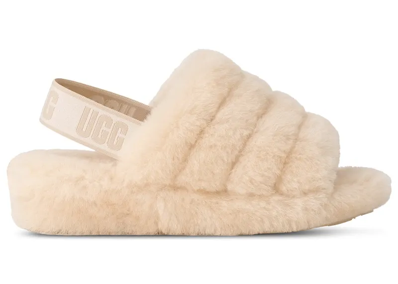 UGG Fluff Yeah Slide Natural Sea Salt (1095119-NTRL)
