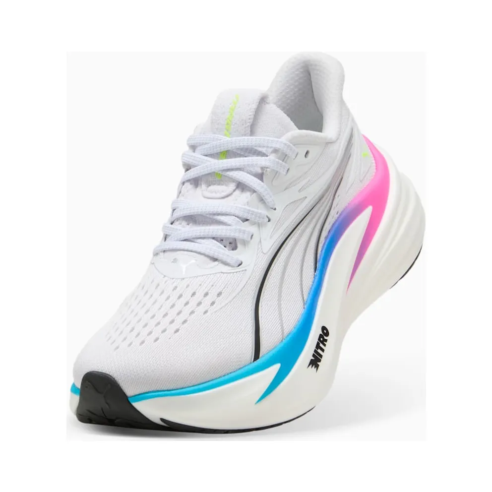 Puma MagMax Nitro 2 White Ultra Blue Poison Pink (312126-06)