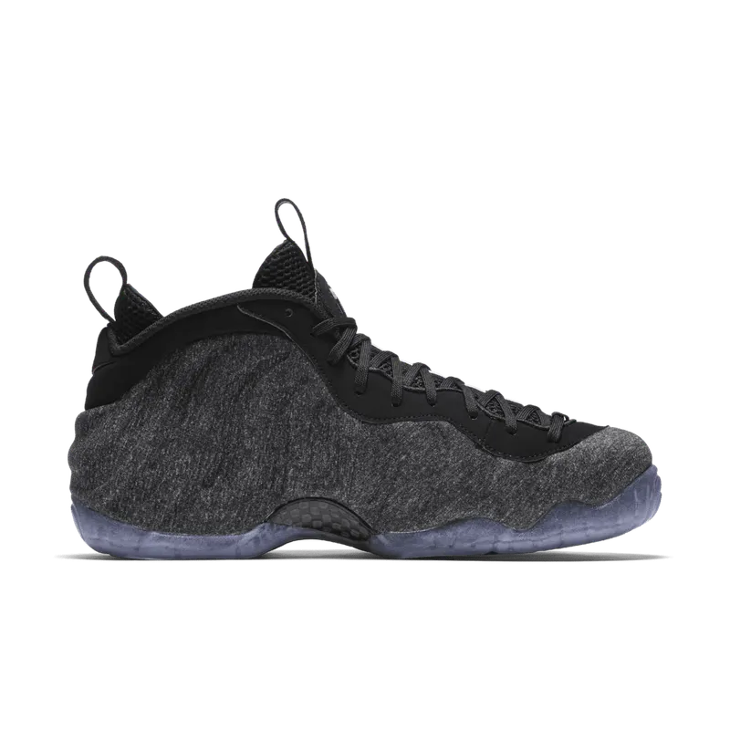 Nike Air Foamposite Pro Wool Fleece Dark Grey Heather/Black-Black (624041-007)