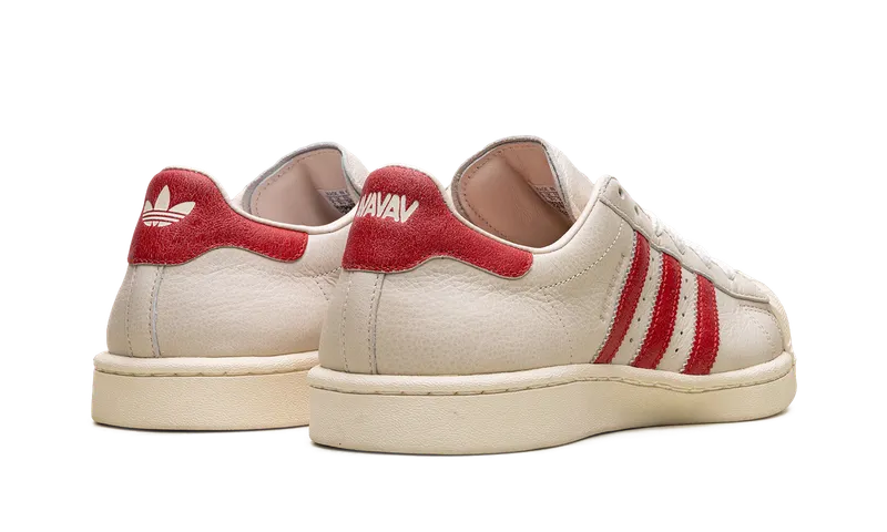 Adidas Superstar Modified “AVAVAV Crystal White Red” (JI4584)