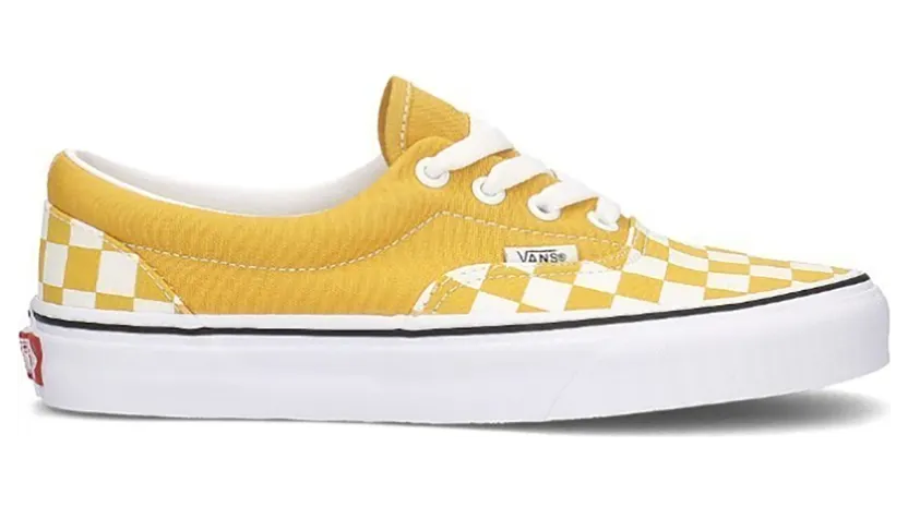 Vans Era Checkerboard Yellow