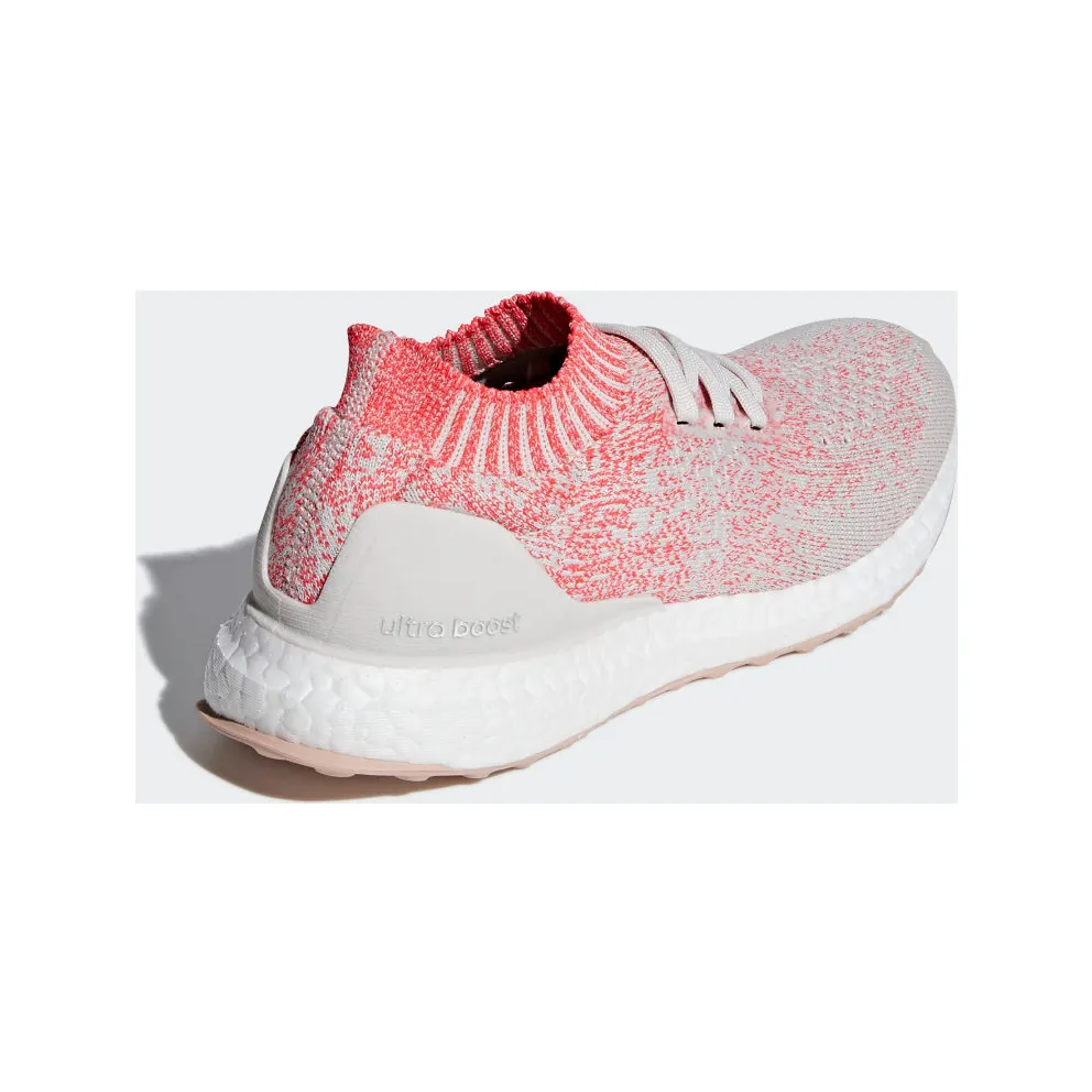 Adidas UltraBoost Uncaged ‘Raw White Shock Red’ Raw White/Raw White/Shock Red (B75863)