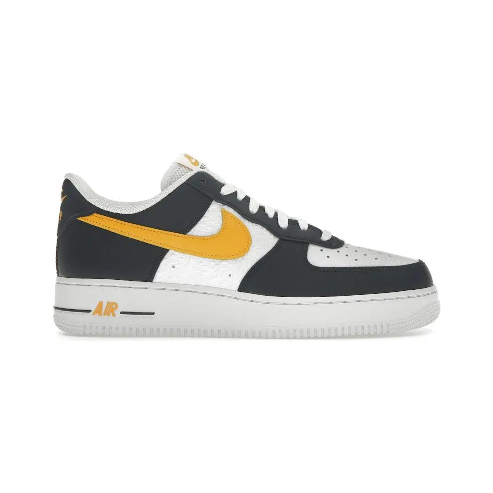 Nike Air Force 1 ’07 Low Embossed Hoops Dark Obsidian (FJ4209-400)