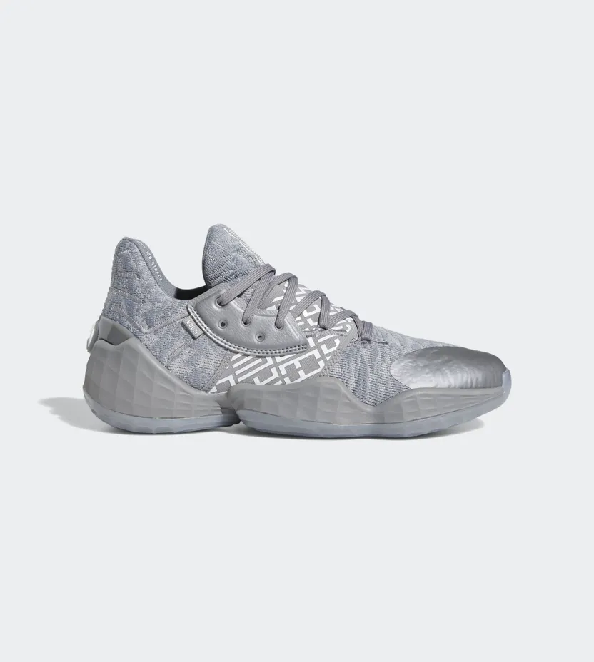 Adidas Harden Vol. 4 ‘Grey’ Grey Three/Cloud White/Grey Two (EH2412)