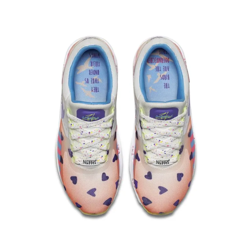 Nike Air Max Zero Doernbecher 2016 (GS) Barely Orange/Sunset Glow-White-Hyper Grape (898638-858)
