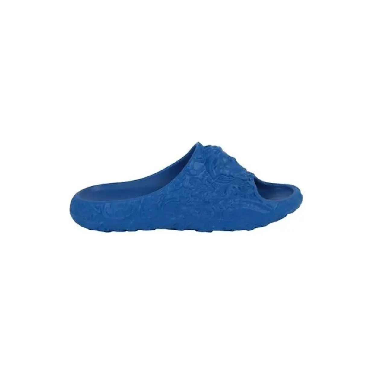 Versace Molded Barocco Pool Slide Royal Blue (1005746 1A03446 1U280)