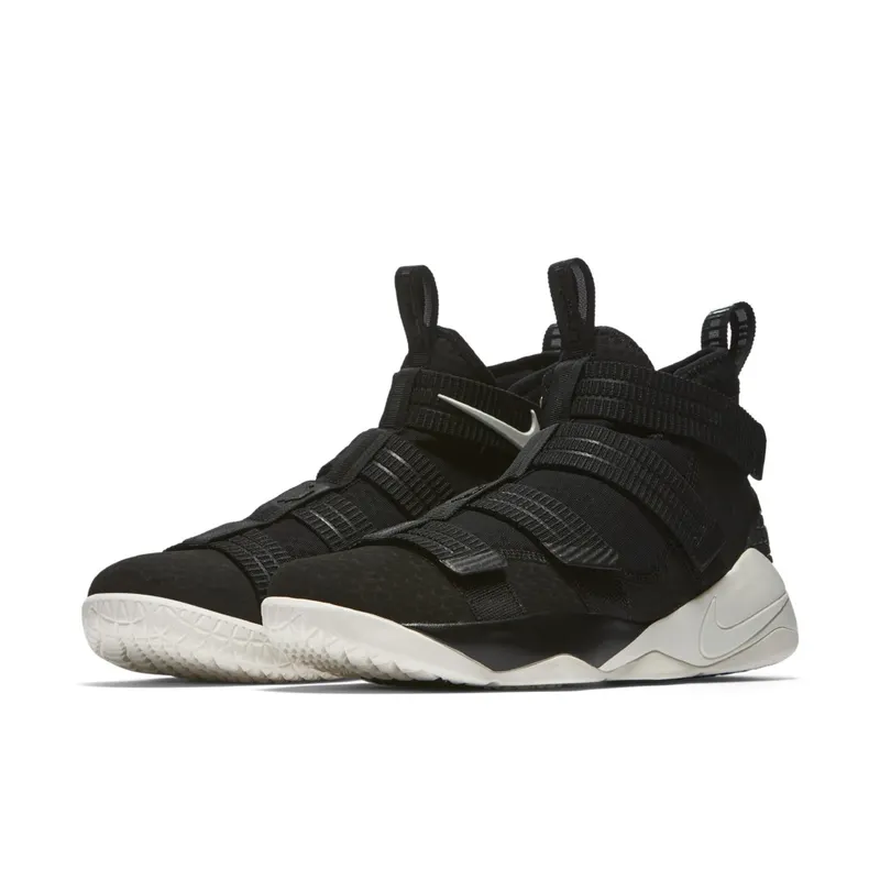 Nike LeBron Zoom Soldier 11 Black Sail Black/Racer Blue-Sail (897646-004)