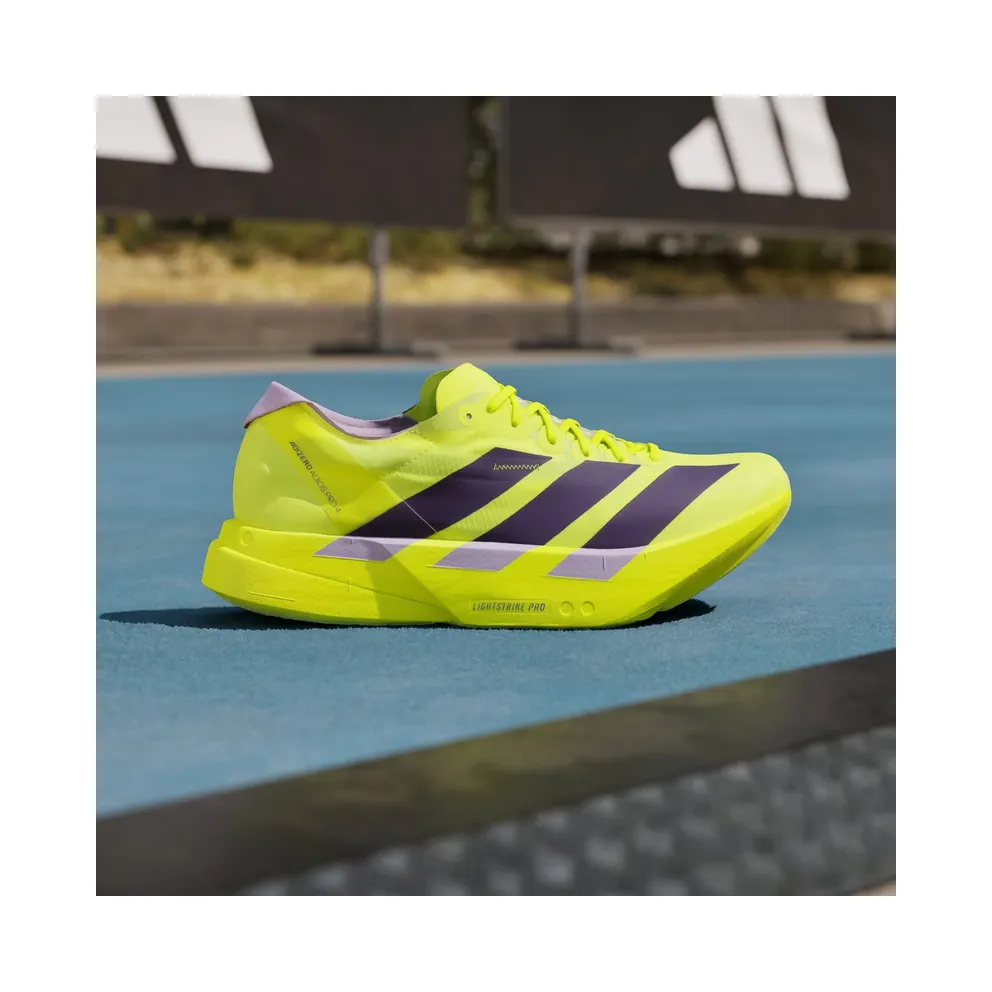 Adidas Adizero Adios Pro 4 Solar Yellow / Aurora Plum / Powder Plum (JP6623)