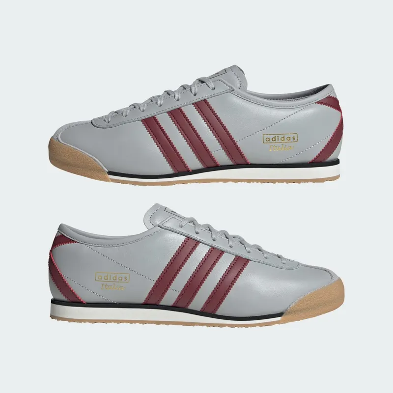 Adidas Italia 70s Grey Two / Shadow Red / Gum (JR3860)
