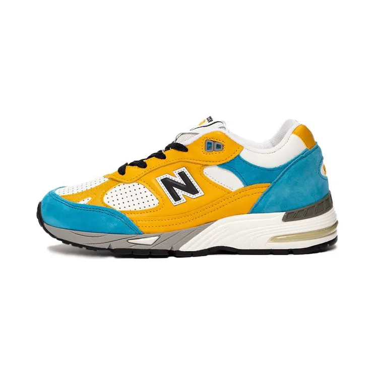 New Balance x SNS 991 Perforated Pack Yellow Blue (M991EF)