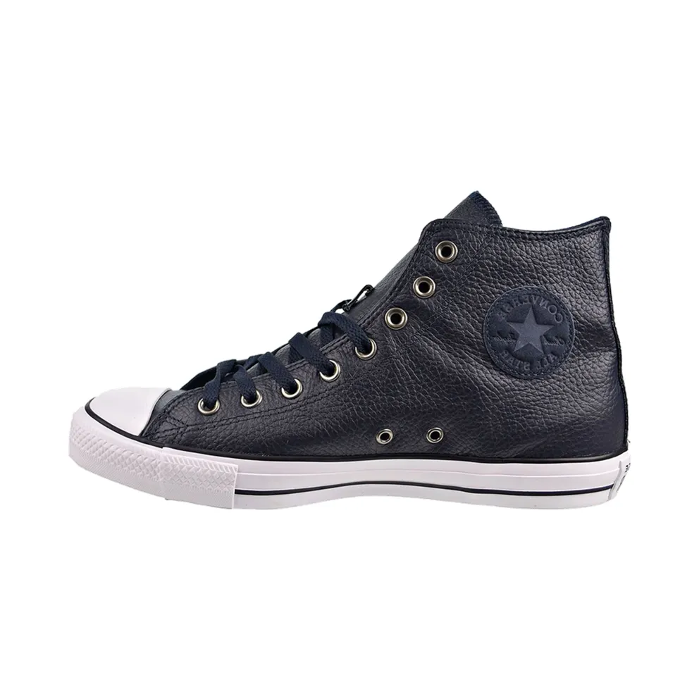 Converse Chuck Taylor All Star Hi “Leather – Dark Obsidian Blue/White/Black” (165189C)