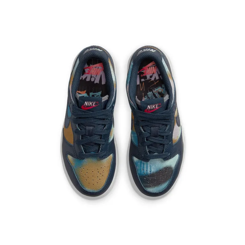 Nike Dunk Low Graffiti Navy (DM1052-400)