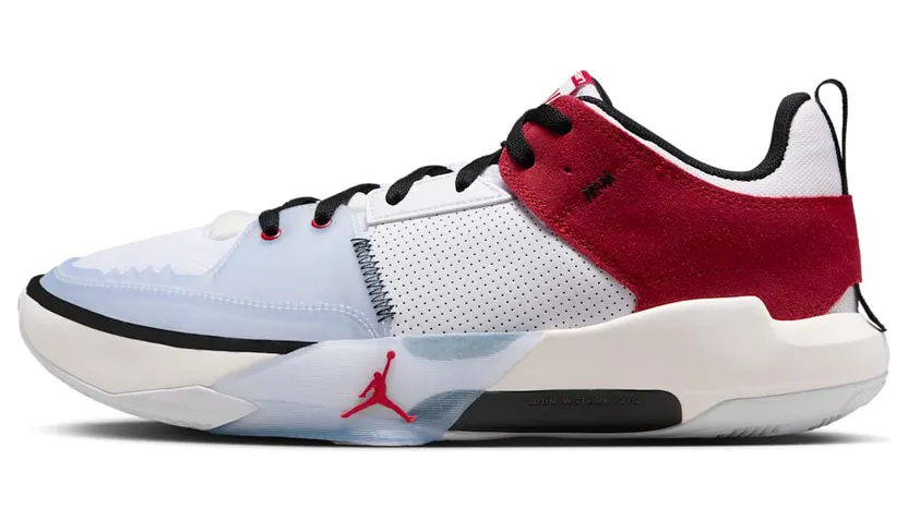 Jordan One Take 5 “White / Sail / Black / Gym Red” (FD2335-160)