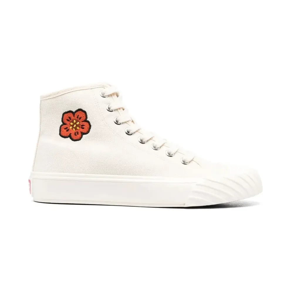 Kenzo Baskets Montantes Kenzoschool Femme Noir – Taille 39 (FD52SN020F73)