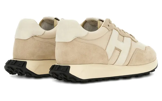 Hogan H601 Logo-detail Panelled “Neutrals/White” (HXM6010FZ40V 5U419N) (3)