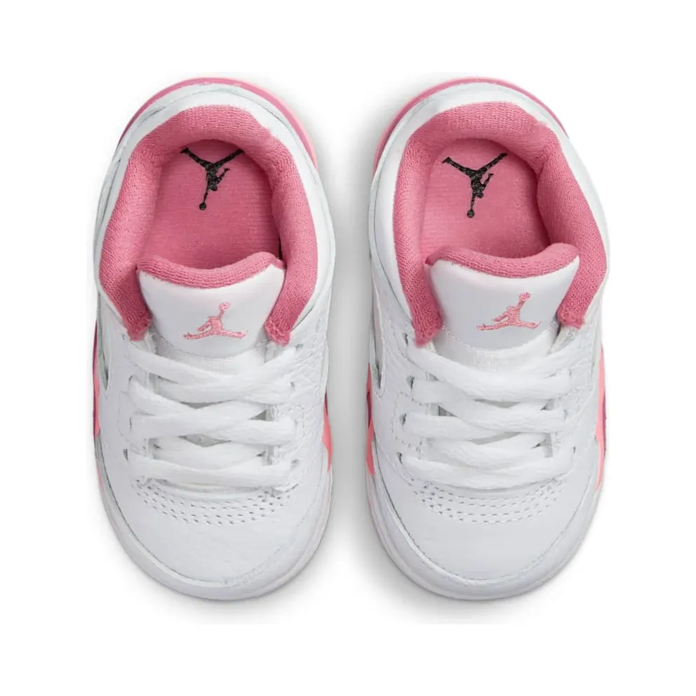 Jordan 5 Retro Low White Desert Berry Black Coral Chalk (DX4391-116)