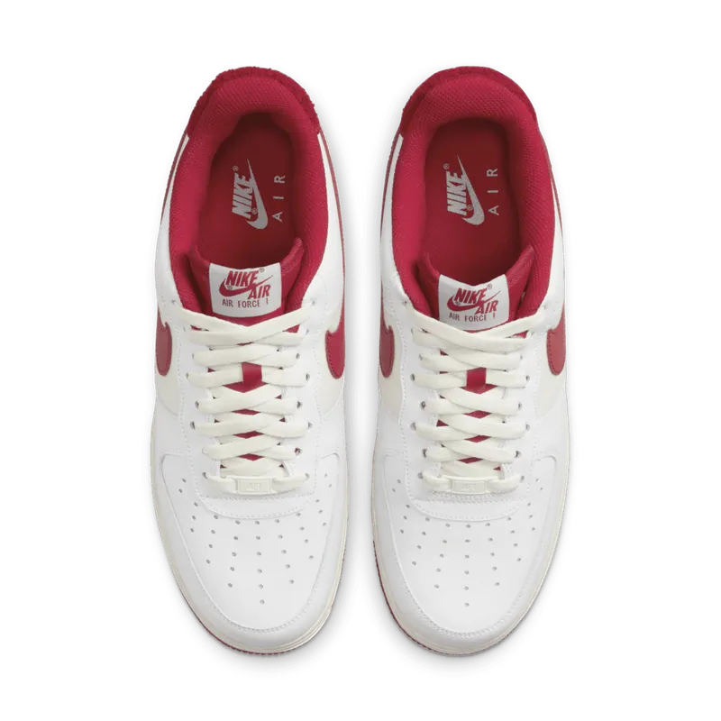 Nike Air Force 1 Low ’07 White Gym Red (2021) (DO5220-161)