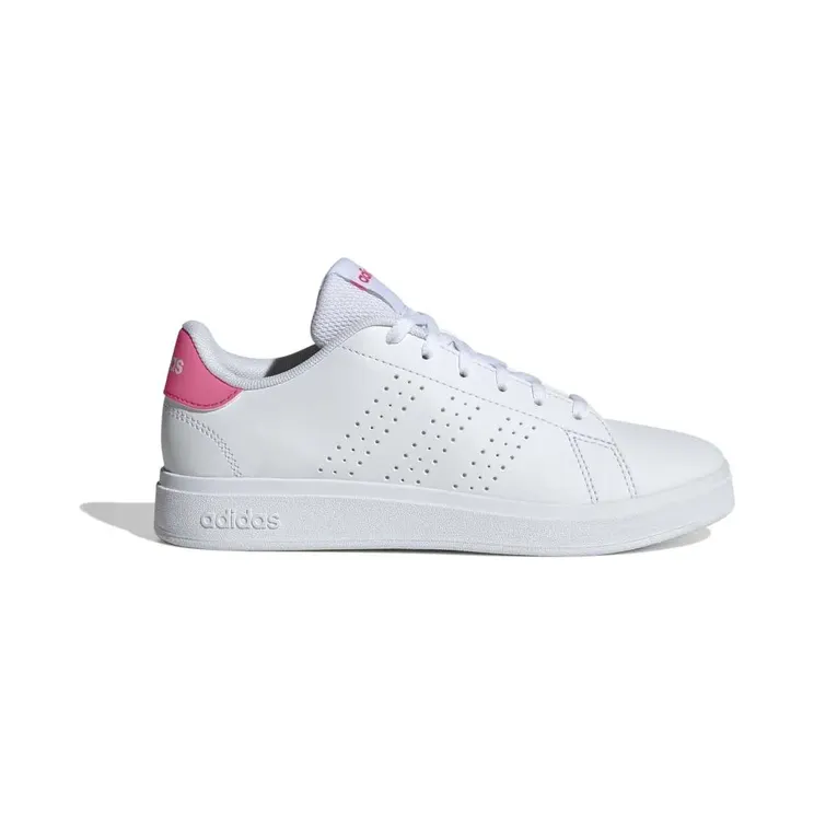 Adidas Advantage Ftwr White / Ftwr White / Real Pink (KJ4247)