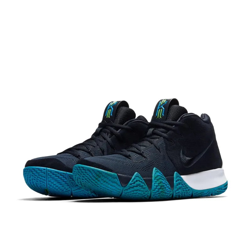 Nike Kyrie 4 Dark Obsidian “Think Twice” Dark Obsidian/Black (943806-401)