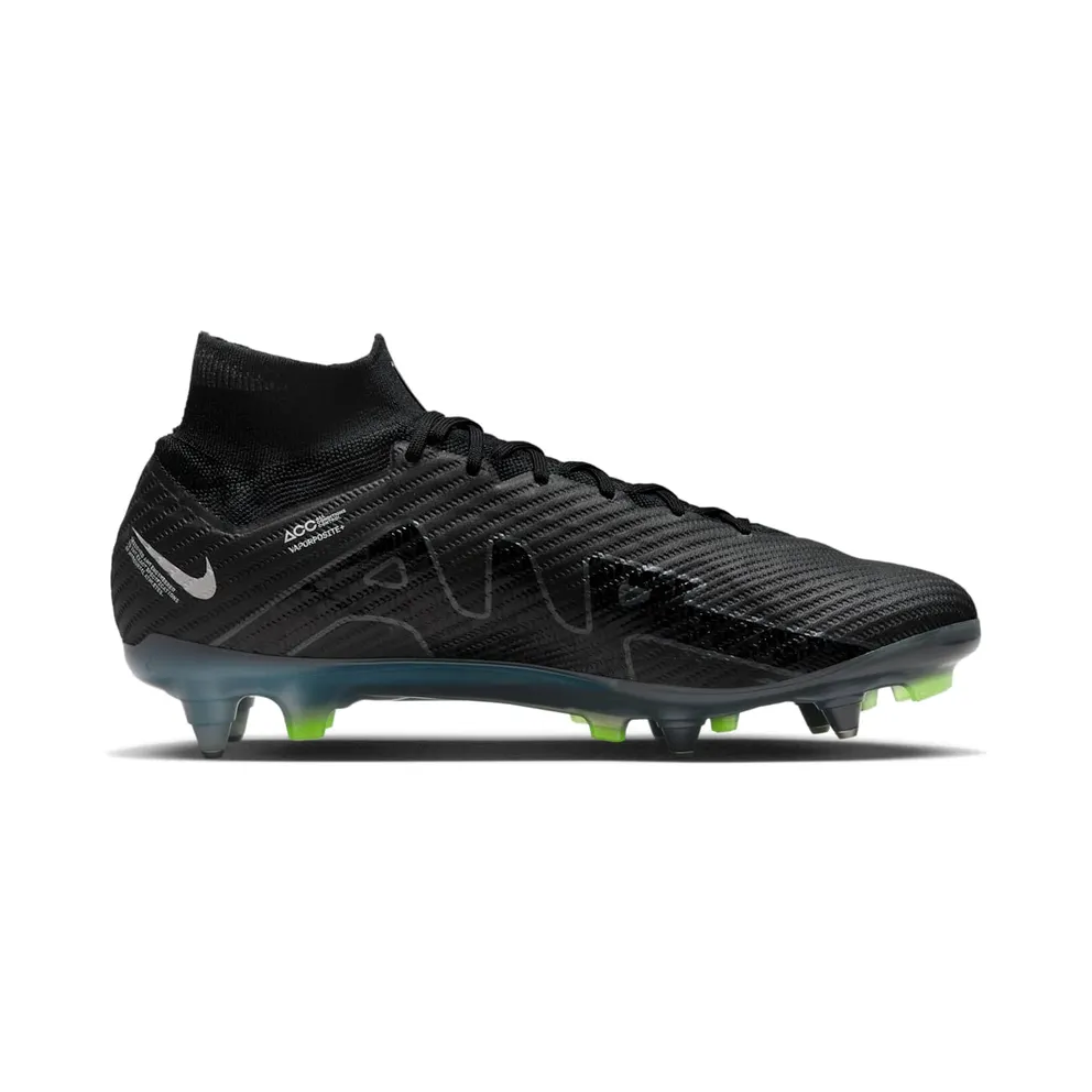 Nike Zoom Mercurial Superfly 9 Elite SG-Pro AC Black White Volt (DJ5166-001)