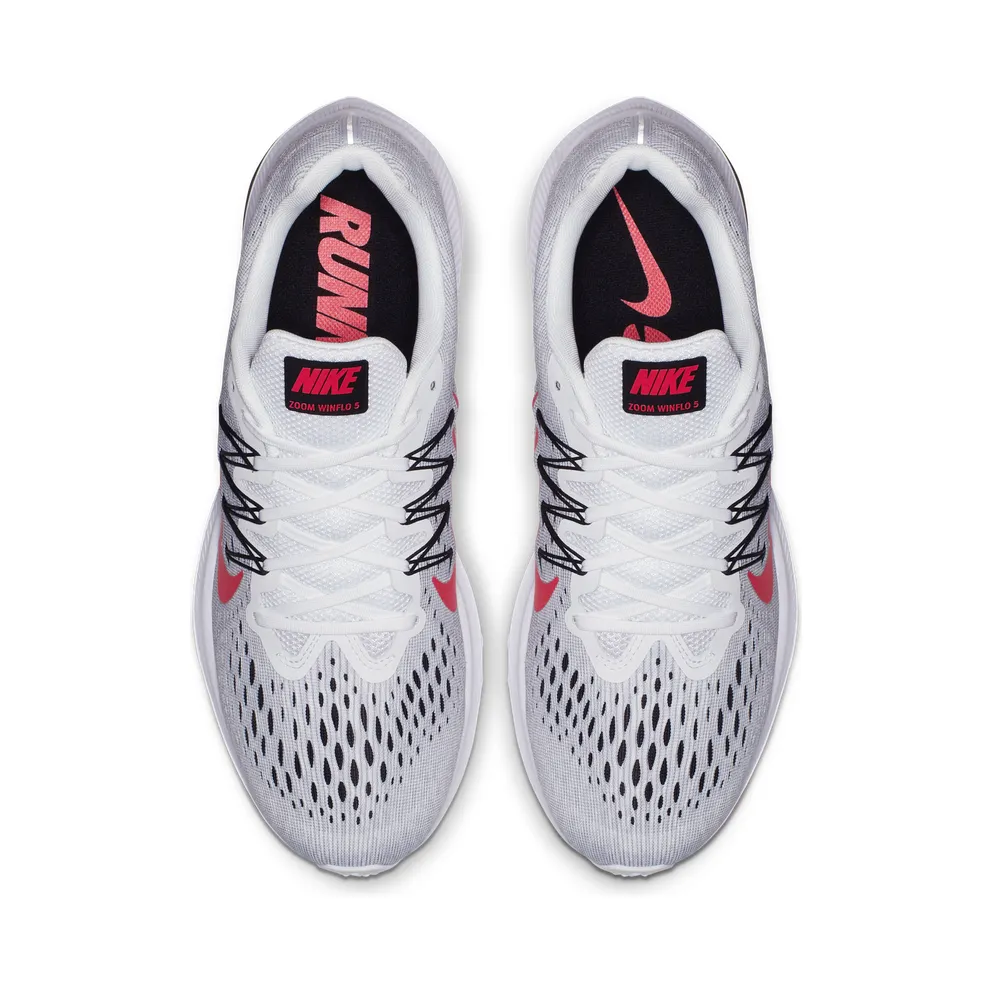 Nike Zoom Winflo 5 ‘Red Orbit’ White/Red Orbit-Pure Platinum (AA7406-101)