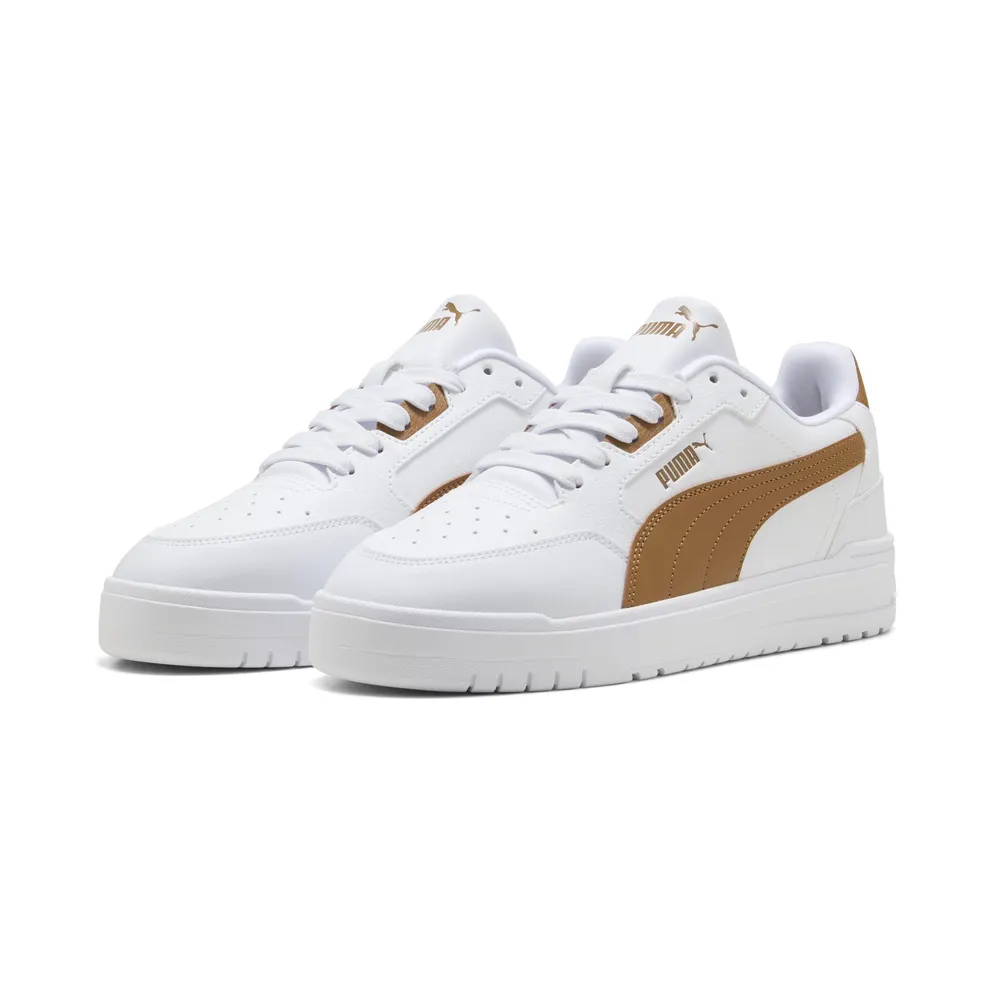 Puma Shuffle Downtown “Puma White / Kona Brown” (402596_17)